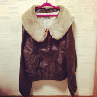 ダブルクローゼット(w closet)のw.closet  ジャケット ♡(ライダースジャケット)