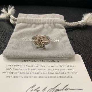 クロムハーツ(Chrome Hearts)のCODY SANDERSON TINY STAR RING コディサンダーソン(リング(指輪))