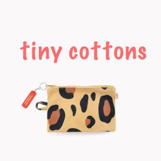 tinycottons アニマル柄ポーチ レオパード　新品(その他)