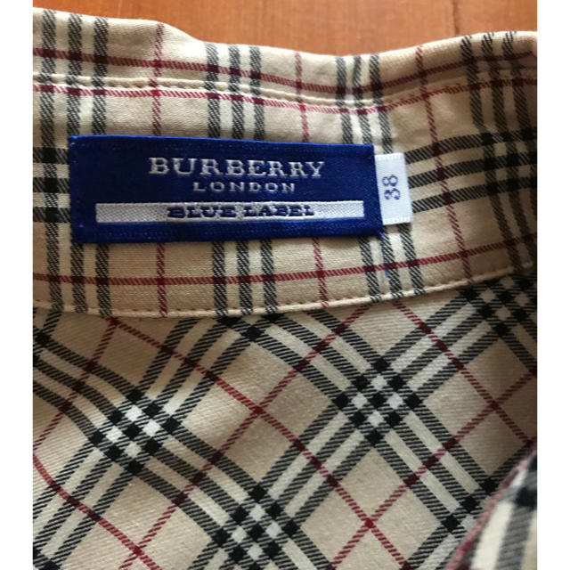 BURBERRY BLUE LABEL(バーバリーブルーレーベル)のチェックシャツ レディースのトップス(シャツ/ブラウス(長袖/七分))の商品写真