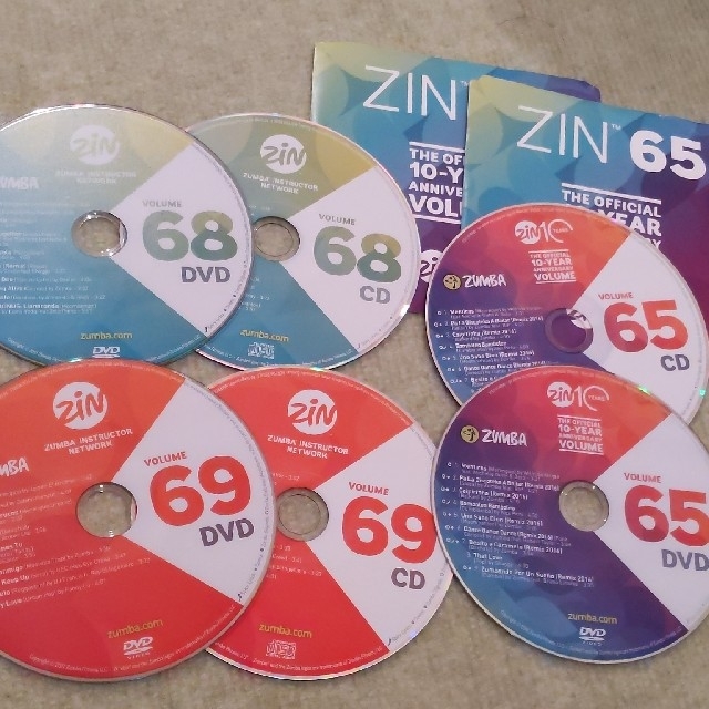 専用　ZUMBA　CD DVD6枚セット