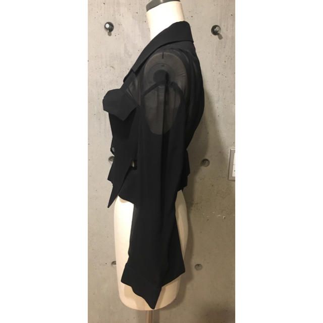 Yohji Yamamoto 18SS シースルー 隠しペイント変形コート176 smcint.com