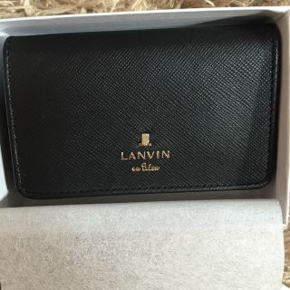 ランバン(LANVIN)のLANVIN 名刺ケース 未使用(名刺入れ/定期入れ)