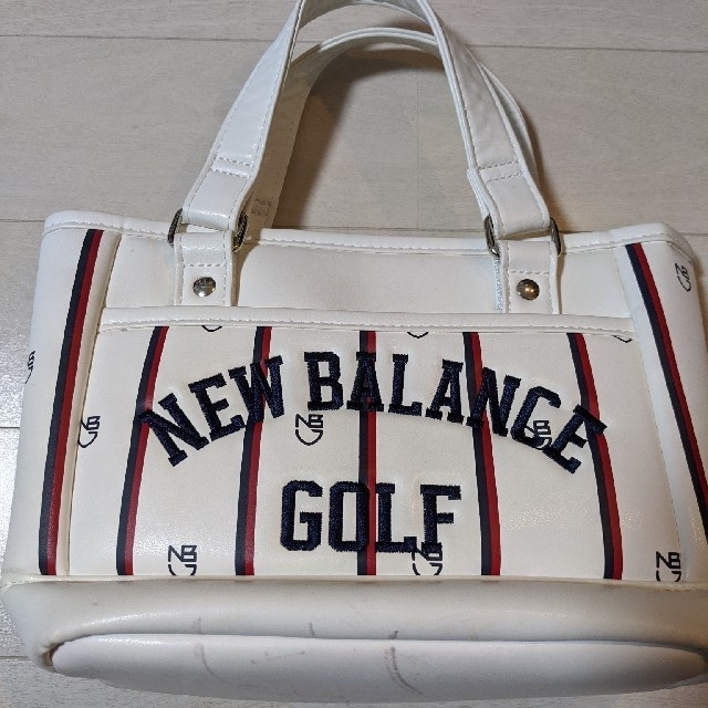 New Balance(ニューバランス)のニューバランス　ゴルフ用ミニバック　中古品 スポーツ/アウトドアのゴルフ(バッグ)の商品写真