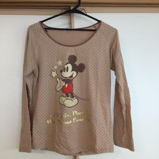 ディズニー(Disney)のミッキー  三匹の子ぶた ロンT(シャツ/ブラウス(長袖/七分))