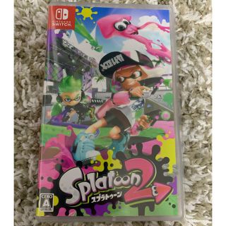 ニンテンドースイッチ(Nintendo Switch)のスプラトゥーン2 美品(家庭用ゲームソフト)