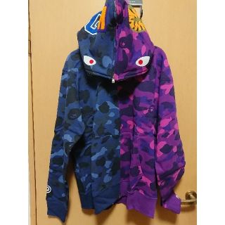 アベイシングエイプ(A BATHING APE)の『aqua専用』A BATHING APE CAMO SHARK
(パーカー)