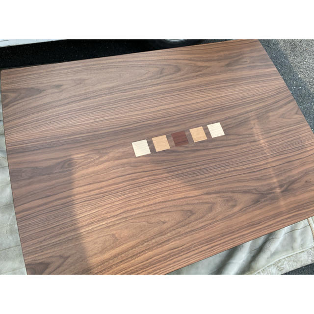 2か月使用 2019年製 コイズミ 家具調こたつテーブル 105x75 1