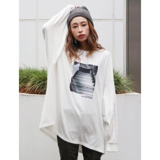 アングリッド(Ungrid)のUngrid フォトプリントロングスリーブtee(Tシャツ(長袖/七分))