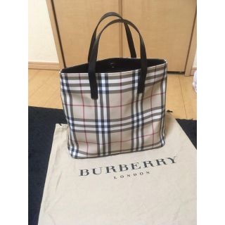 バーバリー(BURBERRY)のBURBERRY ノヴァチェック柄トートバッグ超レア物‼️美品近い‼️早い者勝ち(トートバッグ)