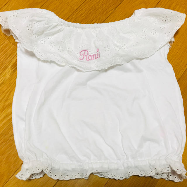 RONI(ロニィ)のRONI オフショルダー キッズ/ベビー/マタニティのキッズ服女の子用(90cm~)(Tシャツ/カットソー)の商品写真