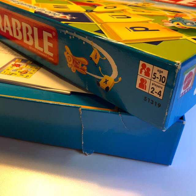 英単語ボードゲーム　Junior Scrabble スクラブル キッズ/ベビー/マタニティのおもちゃ(知育玩具)の商品写真