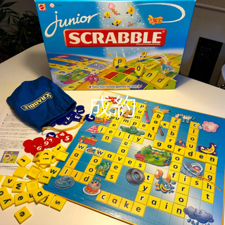 英単語ボードゲーム　Junior Scrabble スクラブル(知育玩具)