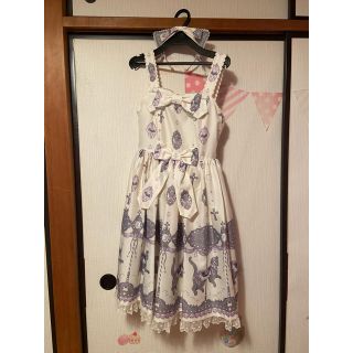 アンジェリックプリティー(Angelic Pretty)のCat Merry Go Round JSKセット(ひざ丈ワンピース)