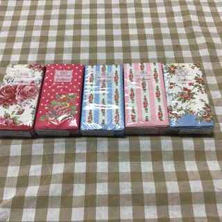 キャスキッドソン(Cath Kidston)のペーパーナプキン５個セットCATH KIDSTON　キャスキッドソン(テーブル用品)