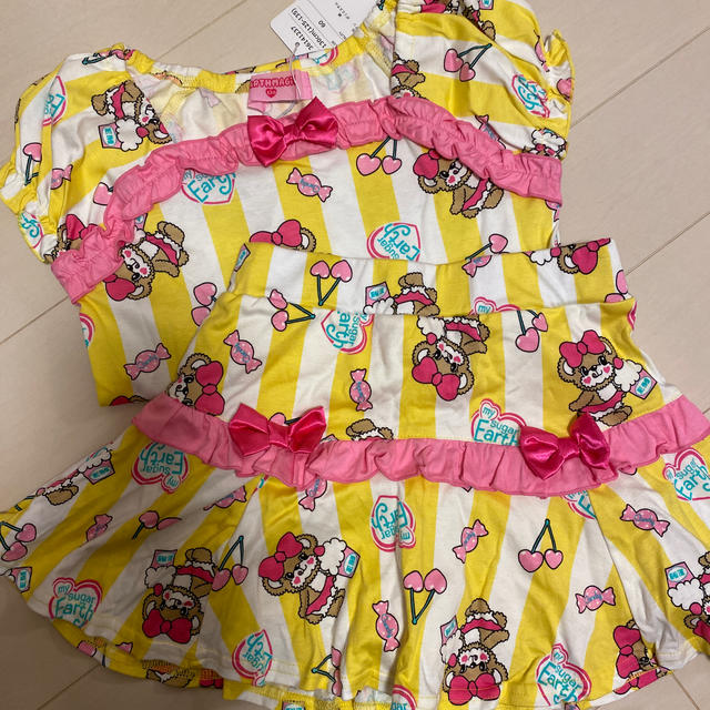 EARTHMAGIC(アースマジック)のアースマジック　セットアップ キッズ/ベビー/マタニティのキッズ服女の子用(90cm~)(その他)の商品写真