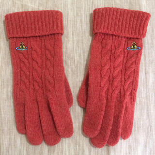 ヴィヴィアンウエストウッド(Vivienne Westwood)のヴィヴィアン ウエストウッド グローブ レディース ケーブル編み ニット 手袋(手袋)