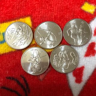 【3103】東京2020オリンピック・パラリンピック100円記念硬貨3次発行5種(貨幣)