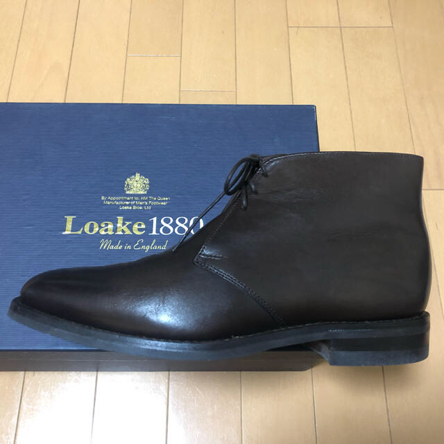 メンズ【英国靴】チャッカブーツ Loak Pimlico dark brown