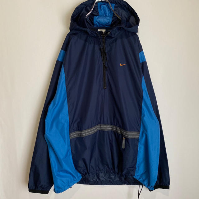 usedNIKE ナイキ ナイロンジャケット　プルオーバー　NIKE 銀タグ　90s