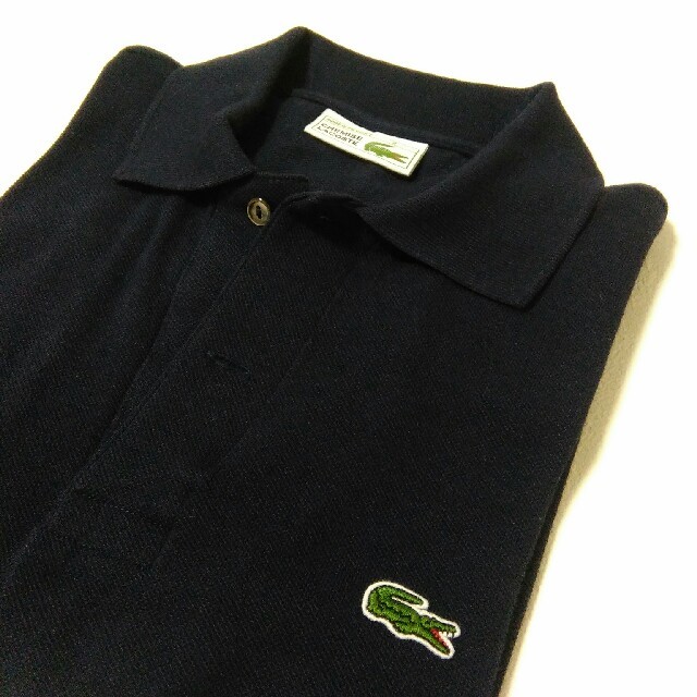 LACOSTE(ラコステ)の復刻ラコステ ポロシャツ フランス製 ネイビー 2 メンズのトップス(ポロシャツ)の商品写真