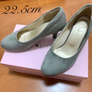 走れるパンプス！グレー 22.5cm♡(ハイヒール/パンプス)