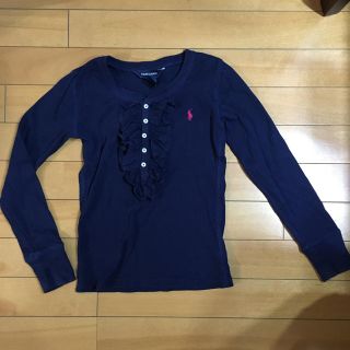 ラルフローレン(Ralph Lauren)のラルフローレン　フリルカットソー　S7サイズ(Tシャツ/カットソー)