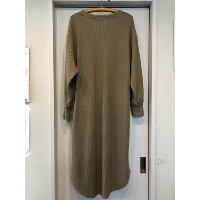 freak's store サーマル ワッフル ロングワンピース