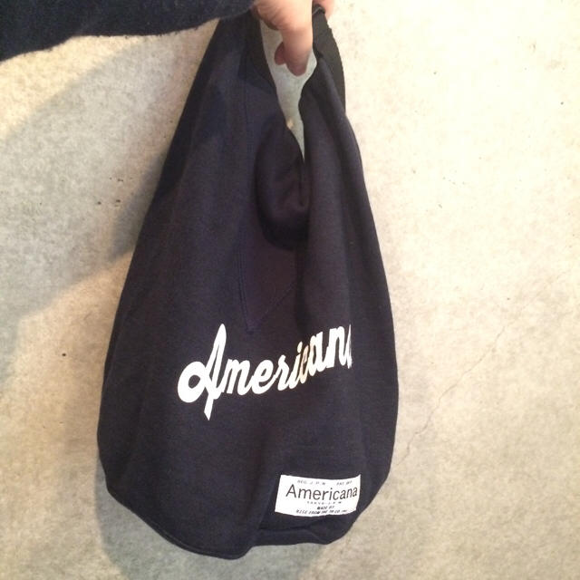 AMERICANA(アメリカーナ)のAmericanaスウェットバッグom レディースのバッグ(その他)の商品写真