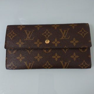 ルイヴィトン(LOUIS VUITTON)のLOUIS VUITTON 三つ折り長財布(長財布)