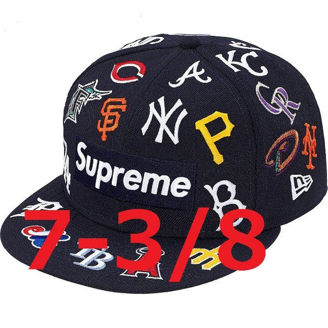 Supreme®/MLB New Era® Black 7-3/8