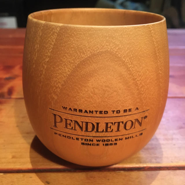 PENDLETON(ペンドルトン)のPENDLETON ペンドルトン ウッディエッグカップ インテリア/住まい/日用品のキッチン/食器(グラス/カップ)の商品写真