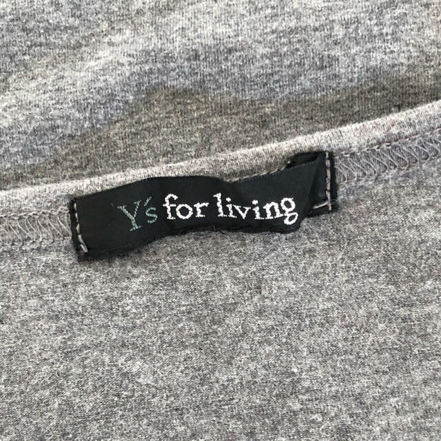 Y's(ワイズ)のy's for living フリンジTシャツ レディースのトップス(Tシャツ(長袖/七分))の商品写真