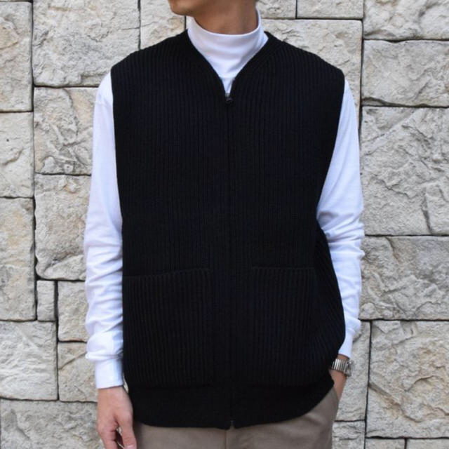 名作 2019AW AURALEE オーラリー ニットベスト サイズ3 | フリマアプリ ラクマ