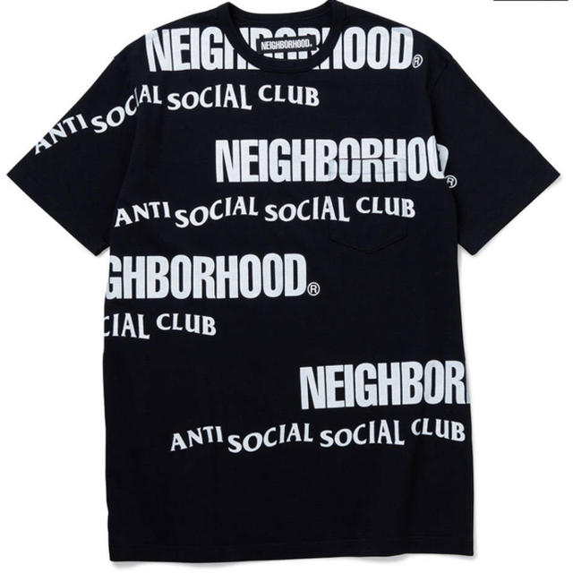 NEIGHBORHOOD(ネイバーフッド)のNEIGHBORHOOD アンチ ソーシャル ネイバーフッド 半袖 Tシャツ メンズのトップス(Tシャツ/カットソー(半袖/袖なし))の商品写真