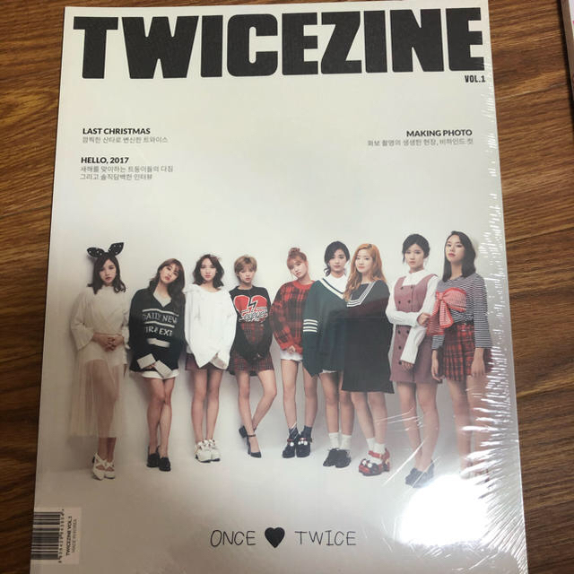 twice “TWICEZINE VOL.1” エンタメ/ホビーのCD(K-POP/アジア)の商品写真