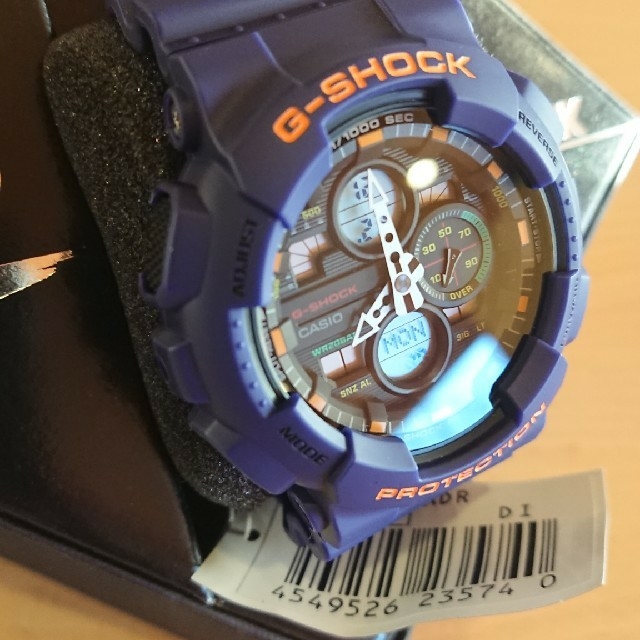 G-SHOCK(ジーショック)のg-ショックエヴァ初号機カラーパープル キッズ/ベビー/マタニティのこども用ファッション小物(腕時計)の商品写真