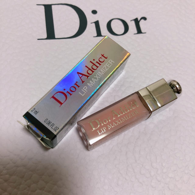 Dior(ディオール)のDior Addict マキシマイザー 001 ピンク 2ml サンプル コスメ/美容のベースメイク/化粧品(リップグロス)の商品写真