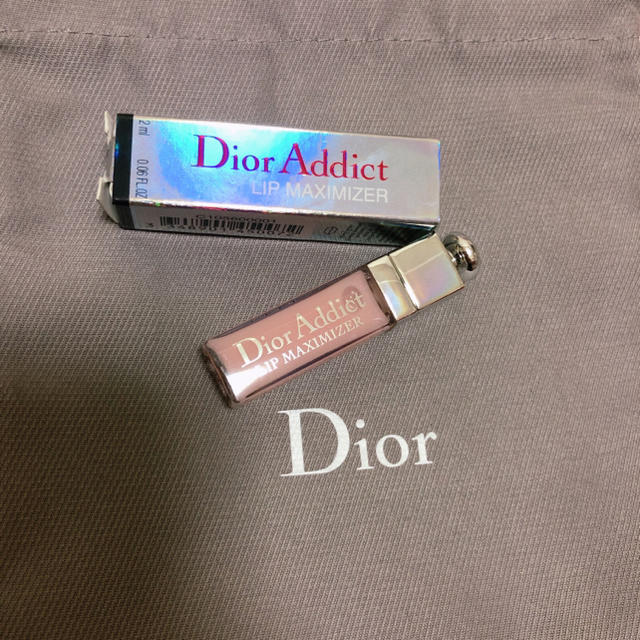 Dior(ディオール)のDior Addict マキシマイザー 001 ピンク 2ml サンプル コスメ/美容のベースメイク/化粧品(リップグロス)の商品写真