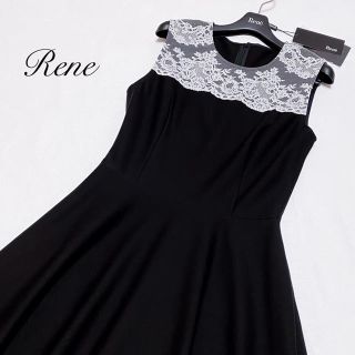 ルネ(René)のご専用です♡新品タグ付【Rene】2019年レースワンピース(ひざ丈ワンピース)