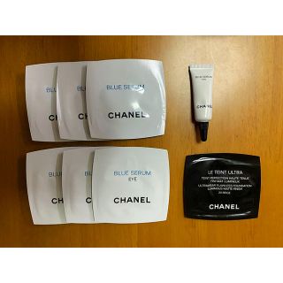 シャネル(CHANEL)のCHANEL  ブルーセラム＆ファンデーション 試供品(美容液)