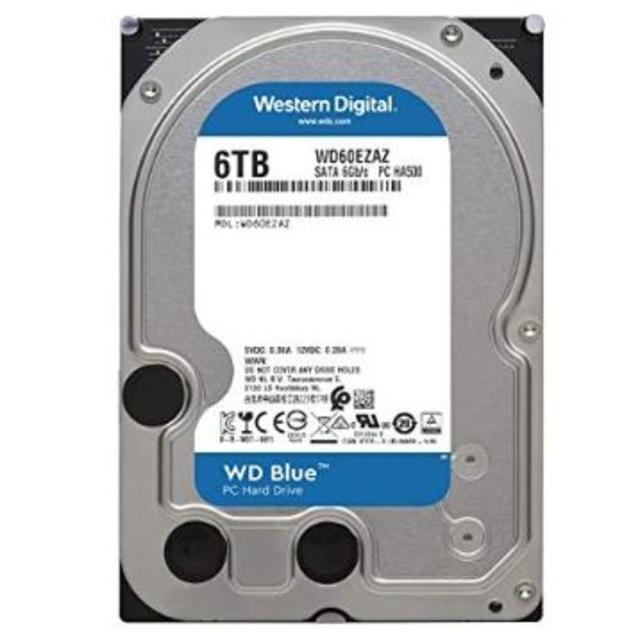 新品 DIGA換装用6TB (ウエスタンデジタル製WD60EZAZ）