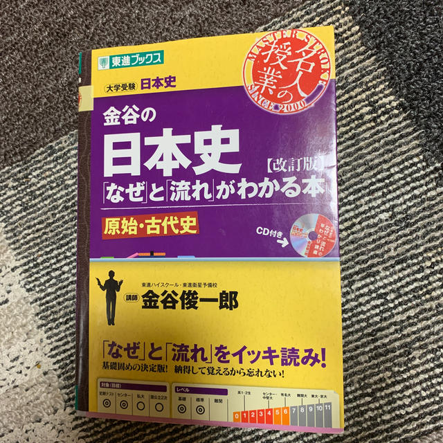 金谷の日本史 「なぜ」と「流れ」がわかる本 原始・古代史 改訂版 エンタメ/ホビーの本(語学/参考書)の商品写真