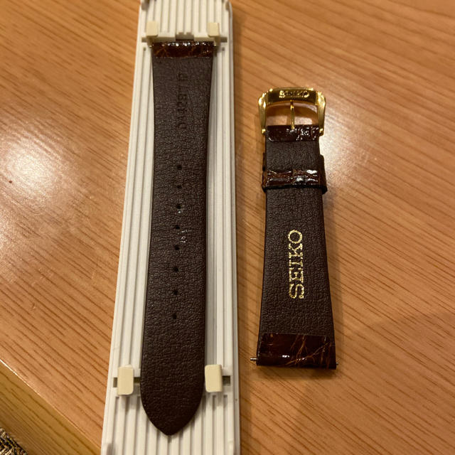 SEIKO(セイコー)のSEIKO クロコダイルベルト メンズの時計(レザーベルト)の商品写真
