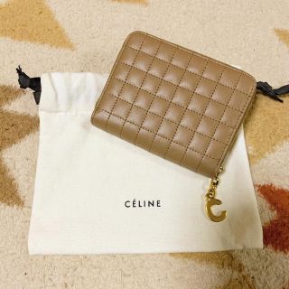 セリーヌ(celine)のみぃ様専用。CELINE セリーヌ　キルティングレザー　小銭入れ　ミニ財布(財布)