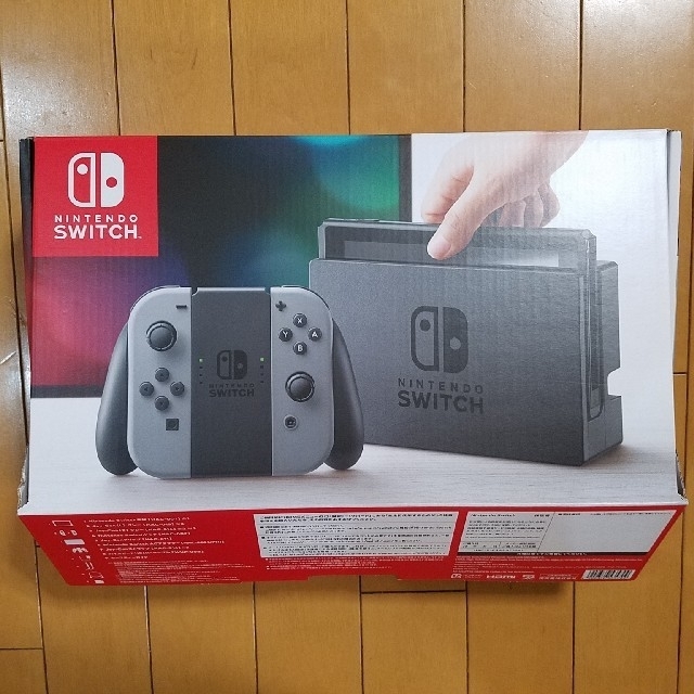 Nintendo Switch JOY-CON グレー 本体  HAC-S-KA