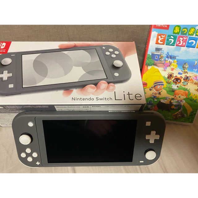 NintendoSwitch light 本体  あつまれどうぶつの森