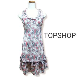 トップショップ(TOPSHOP)のTOPSHOP 花柄 ワンピース サマードレス(ひざ丈ワンピース)