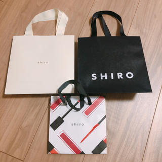 シロ(shiro)のshiro ショップ袋　ショッパー　紙袋(ショップ袋)