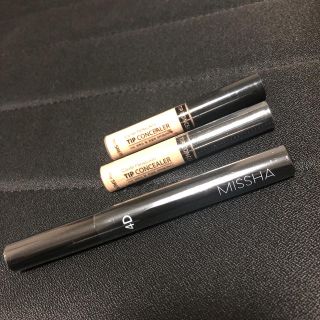 ミシャ(MISSHA)のMISSHA 4Dマスカラ新品＆theSAEMコンシーラー(マスカラ)